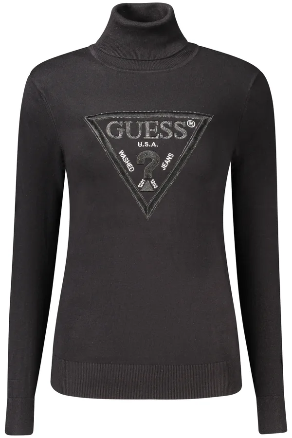 GUESS JEANS DÁMSKÝ SVETR ČERNÝ