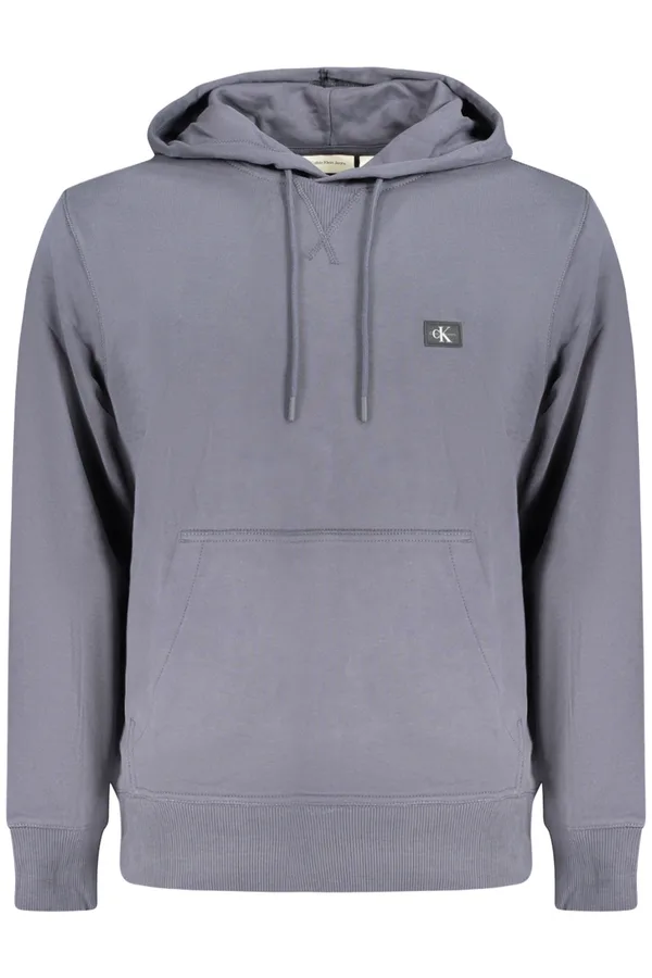CALVIN KLEIN PÁNSKÁ MIKINA BEZ ZIPU MODRÁ