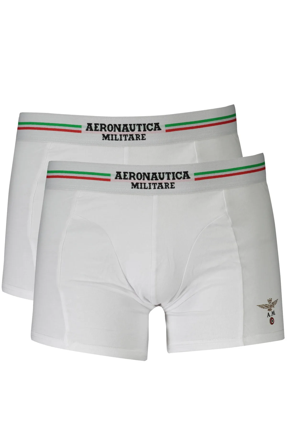 AERONAUTICA MILITARE PÁNSKÉ BOXERKY BÍLÉ
