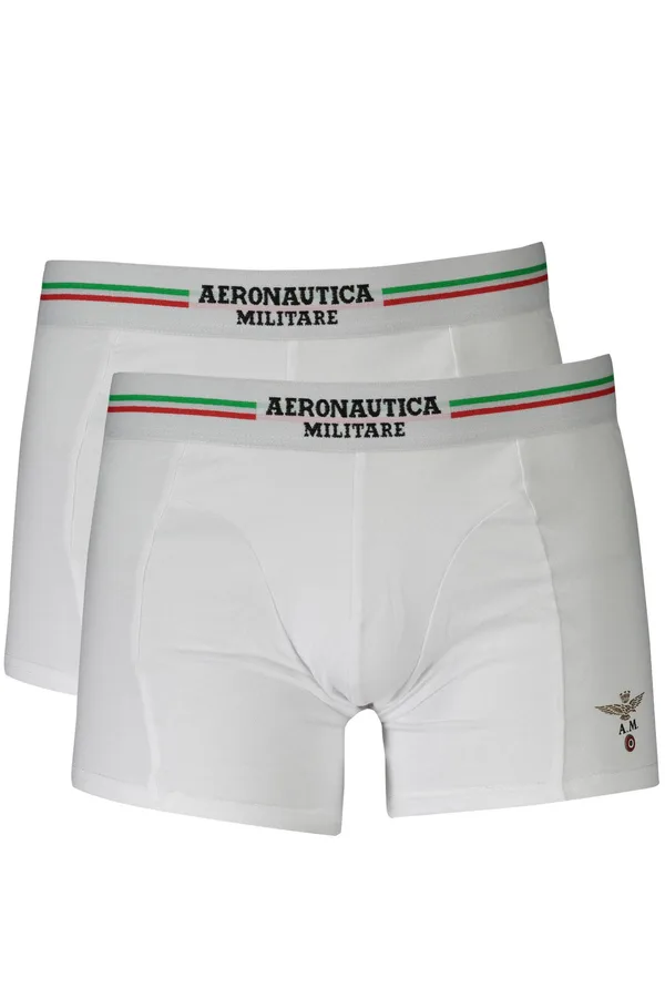 AERONAUTICA MILITARE PÁNSKÉ BOXERKY BÍLÉ