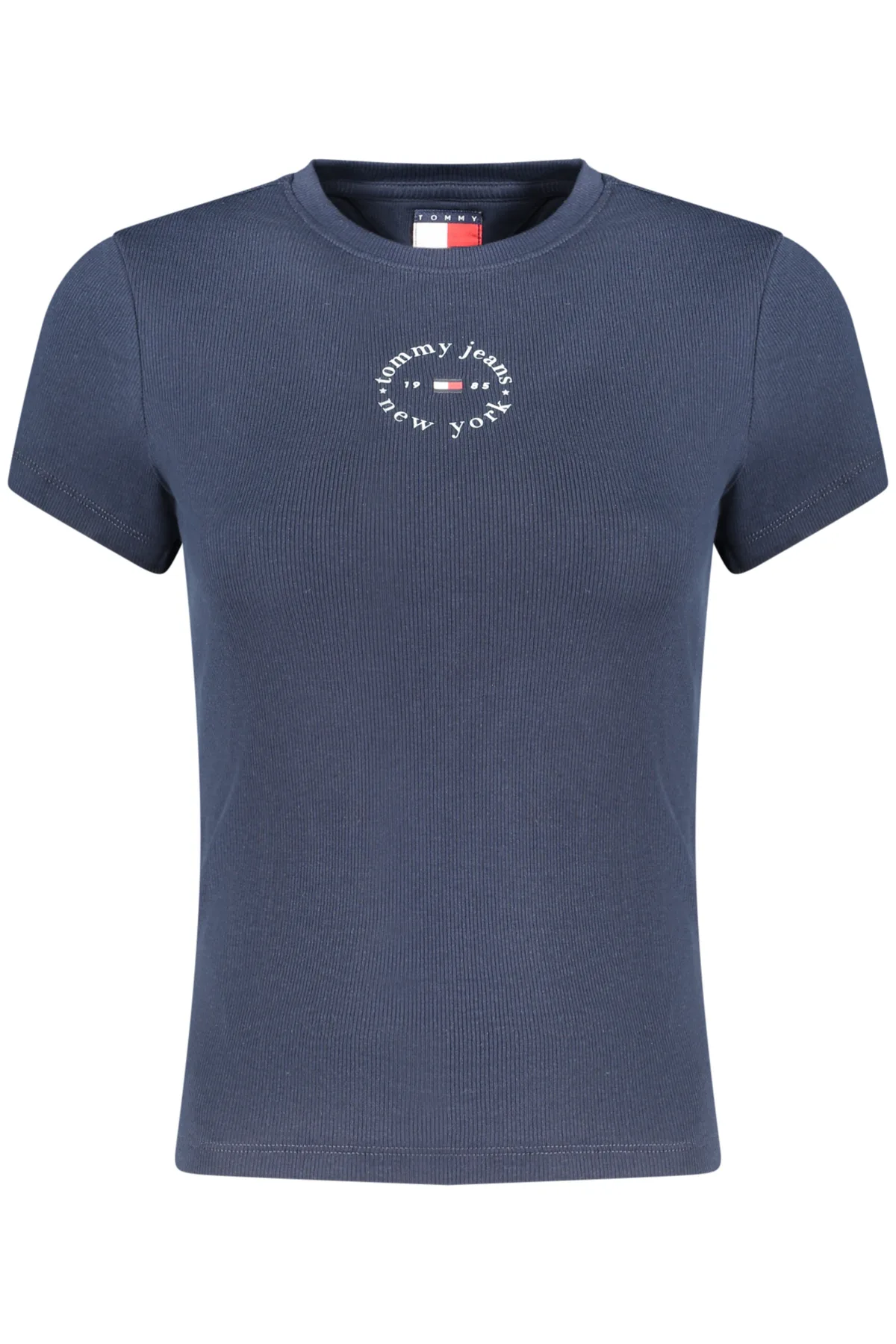 TOMMY HILFIGER DÁMSKÉ TRIČKO S KRÁTKÝM RUKÁVEM MODRÉ