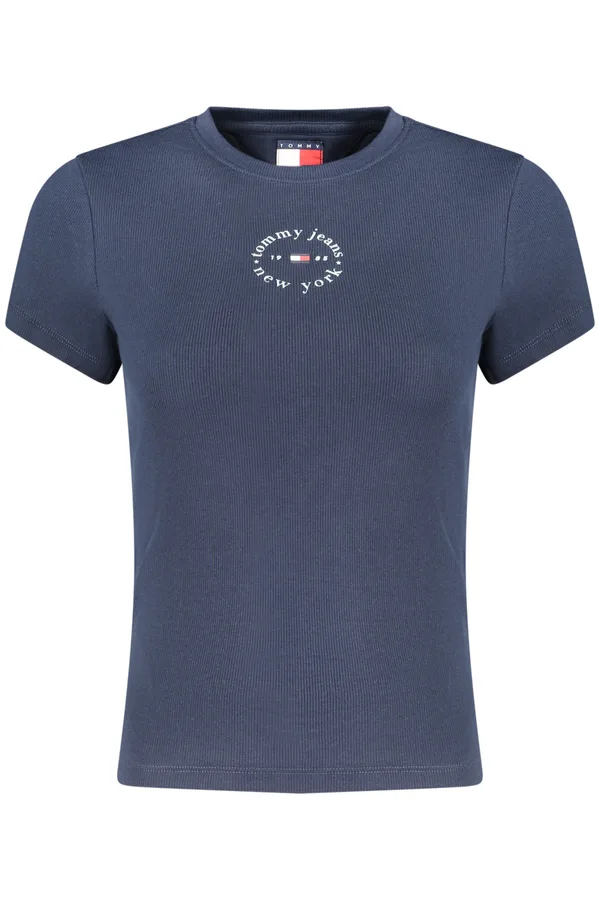 TOMMY HILFIGER DÁMSKÉ TRIČKO S KRÁTKÝM RUKÁVEM MODRÉ