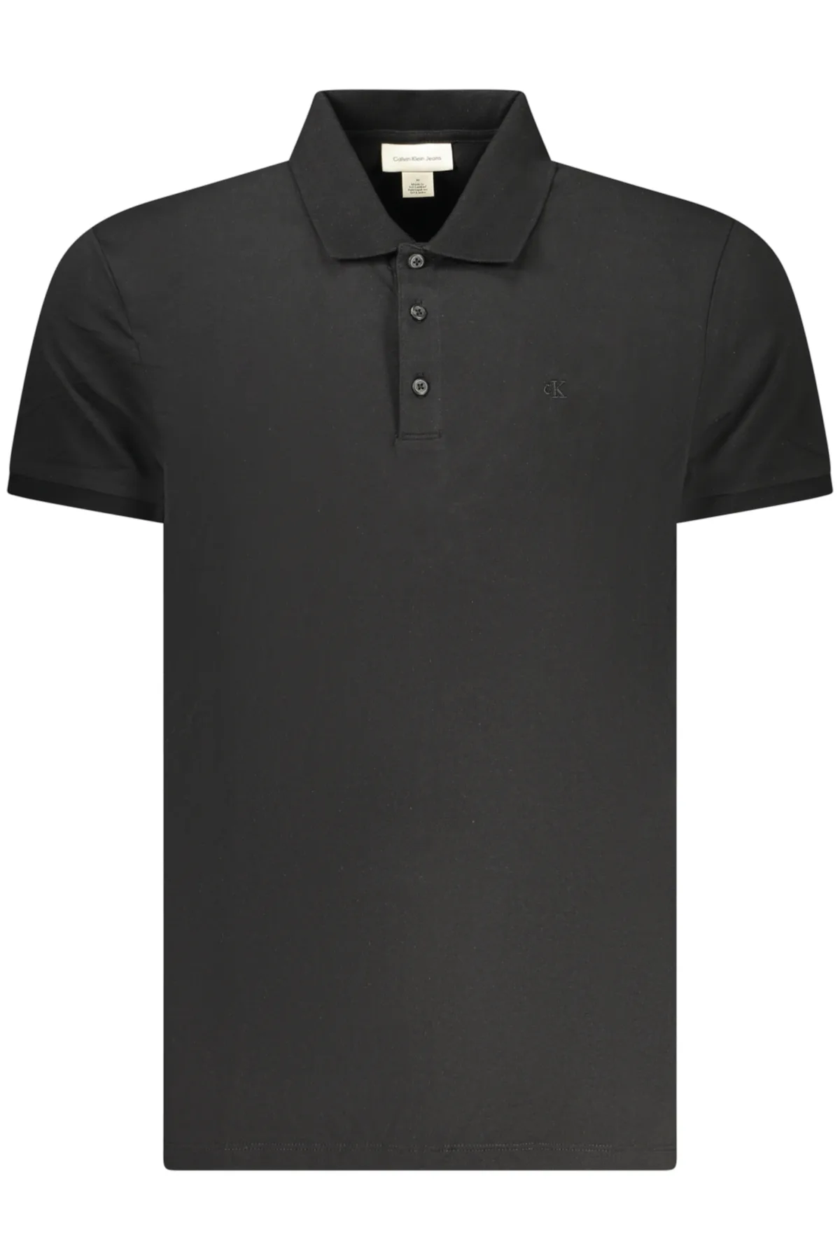 CALVIN KLEIN PÁNSKÁ POLOKOŠILE S KRÁTKÝM RUKÁVEM ČERNÁ