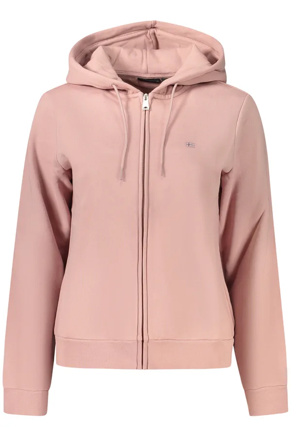 NAPAPIJRI DÁMSKÁ MIKINA NA ZIP RŮŽOVÁ