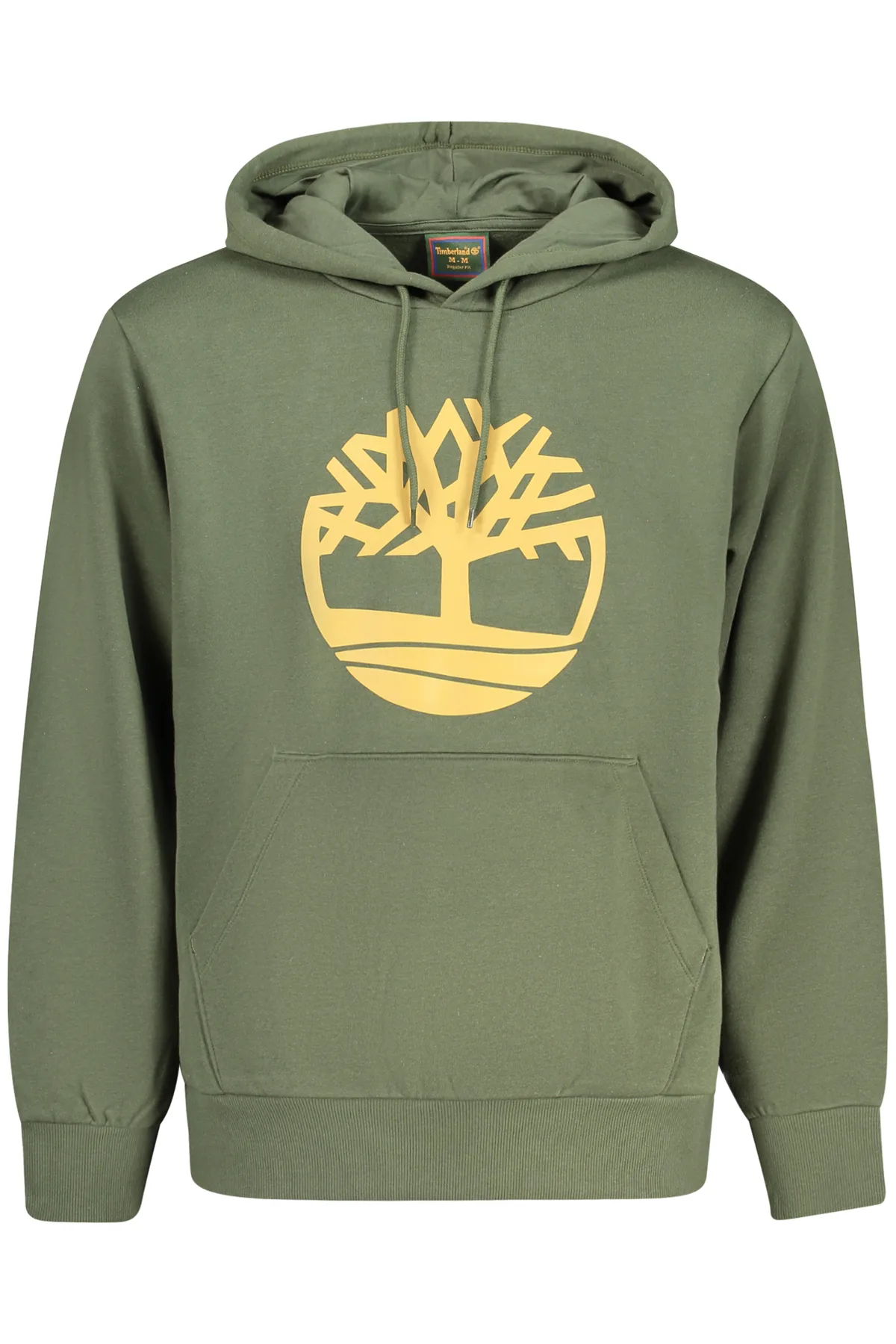 TIMBERLAND PÁNSKÁ MIKINA BEZ ZIPU ZELENÁ