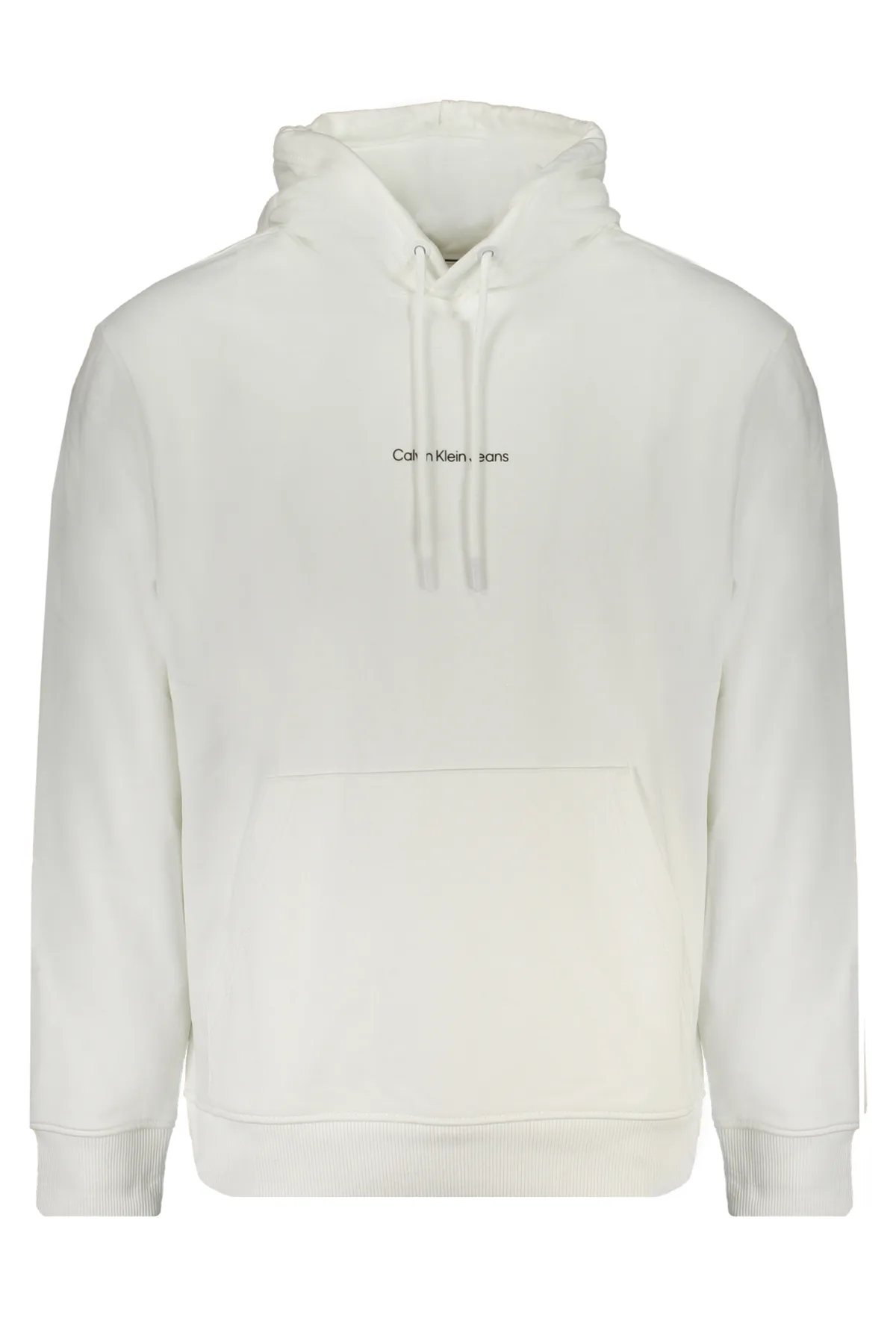 CALVIN KLEIN PÁNSKÁ MIKINA BEZ ZIPU BÍLÁ