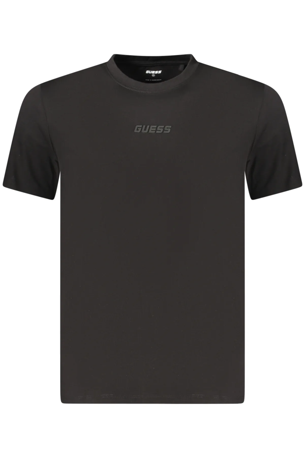 PÁNSKÉ TRIČKO GUESS JEANS ČERNÉ S KRÁTKÝM RUKÁVEM