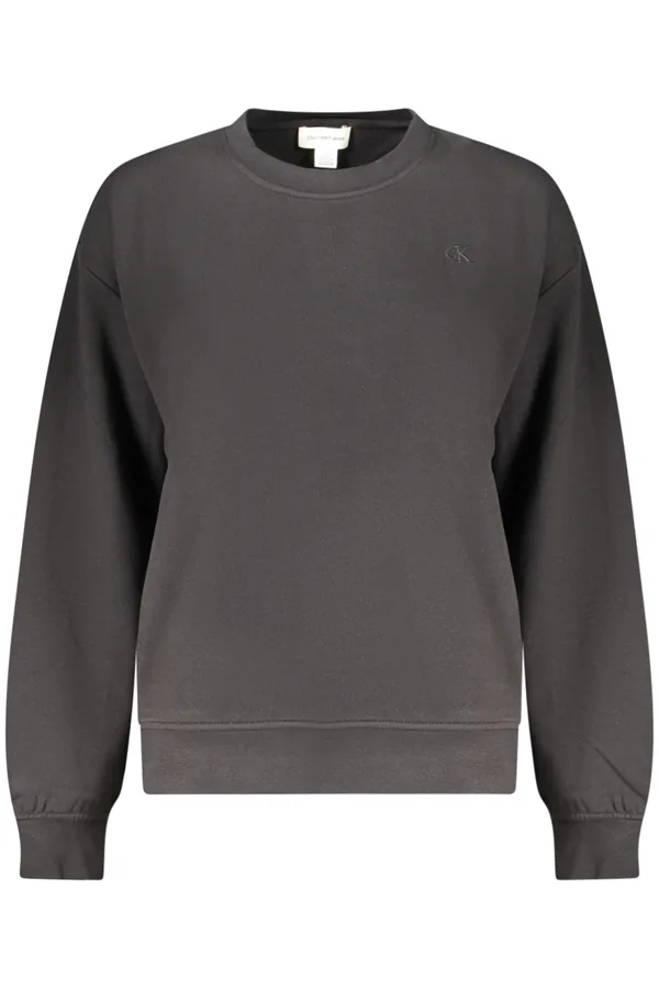 CALVIN KLEIN DÁMSKÁ MIKINA BEZ ZIPU ČERNÁ