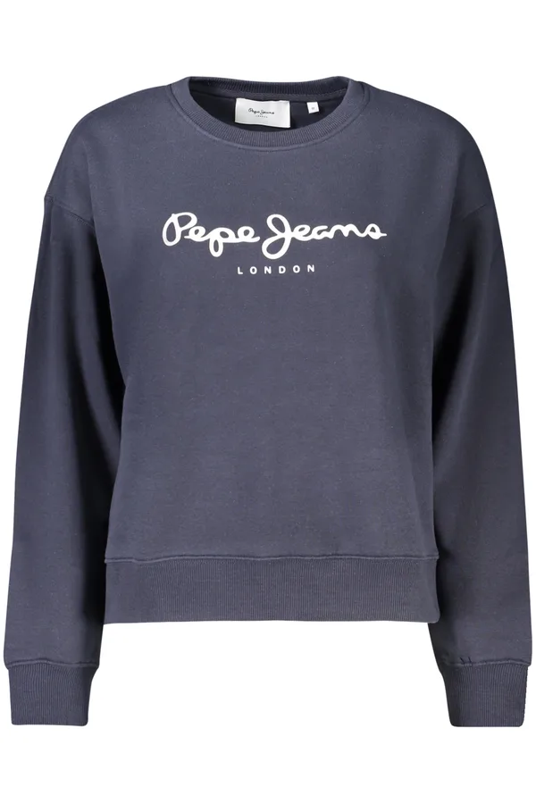 PEPE JEANS DÁMSKÁ MIKINA BEZ ZIPU MODRÁ