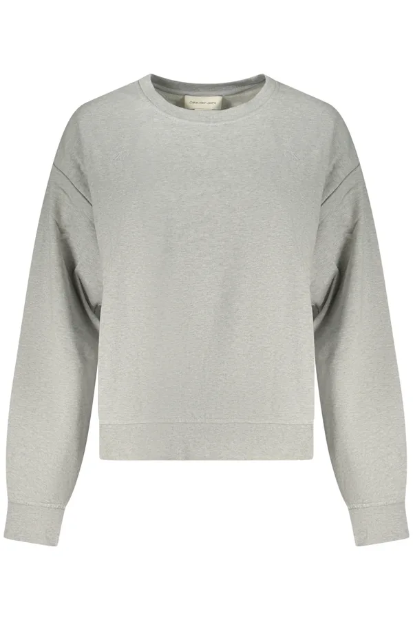 CALVIN KLEIN DÁMSKÁ MIKINA BEZ ZIPU ŠEDÁ