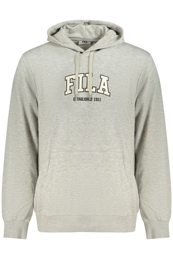 FILA PÁNSKÁ MIKINA BEZ ZIPU ŠEDÁ