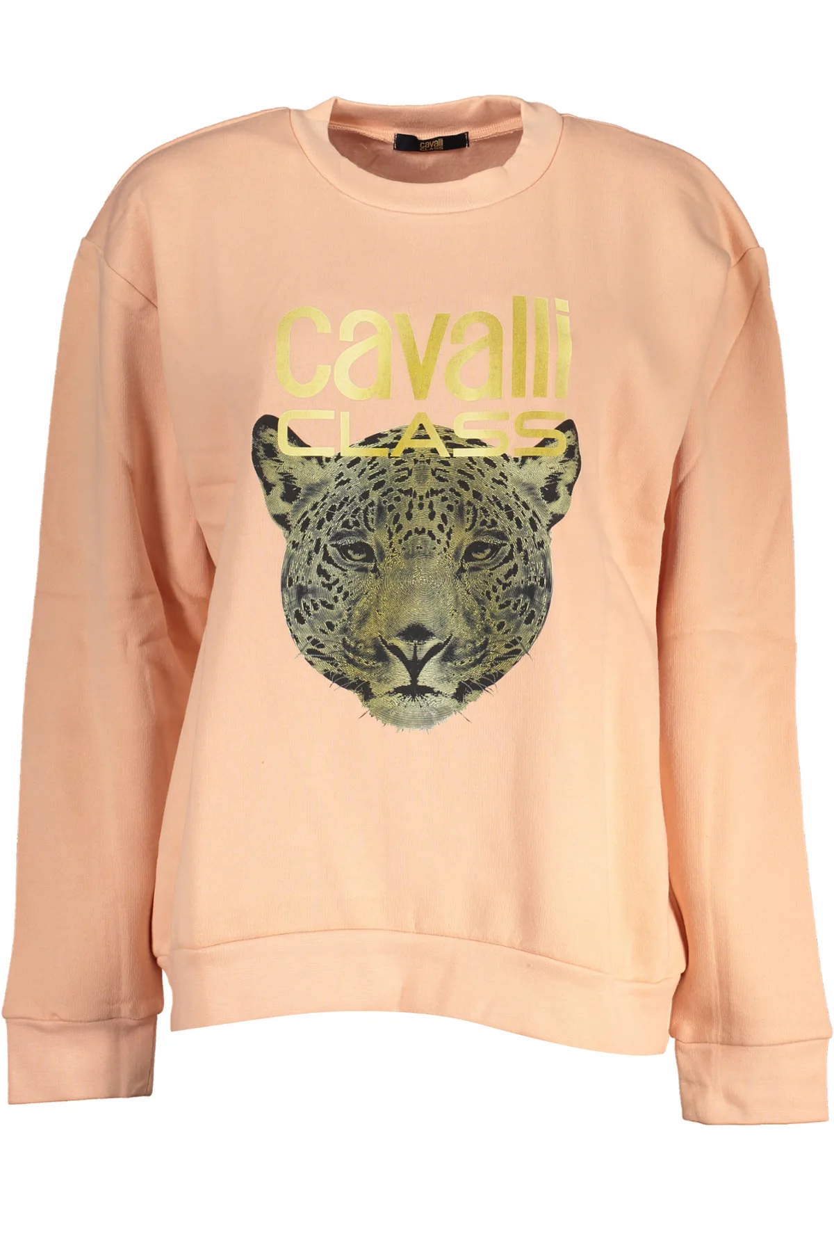 CAVALLI CLASS DÁMSKÁ MIKINA BEZ ZIPU RŮŽOVÁ