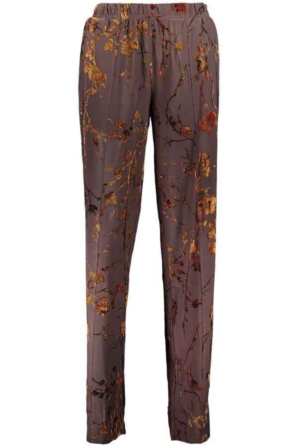 DESIGUAL DÁMSKÉ KALHOTY HNĚDÉ