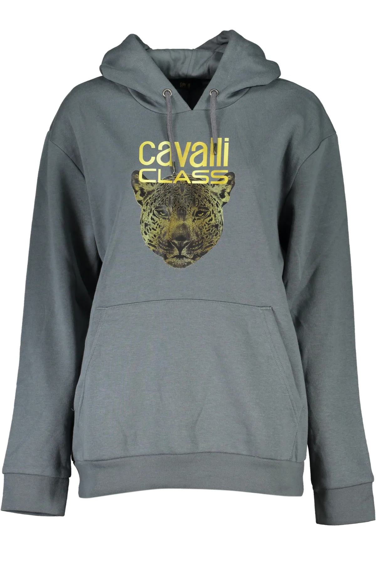 CAVALLI CLASS DÁMSKÁ MIKINA BEZ ZIPU ŠEDÁ