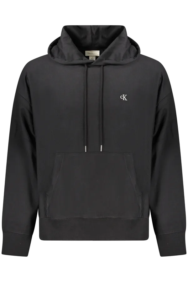 CALVIN KLEIN PÁNSKÁ MIKINA BEZ ZIPU ČERNÁ