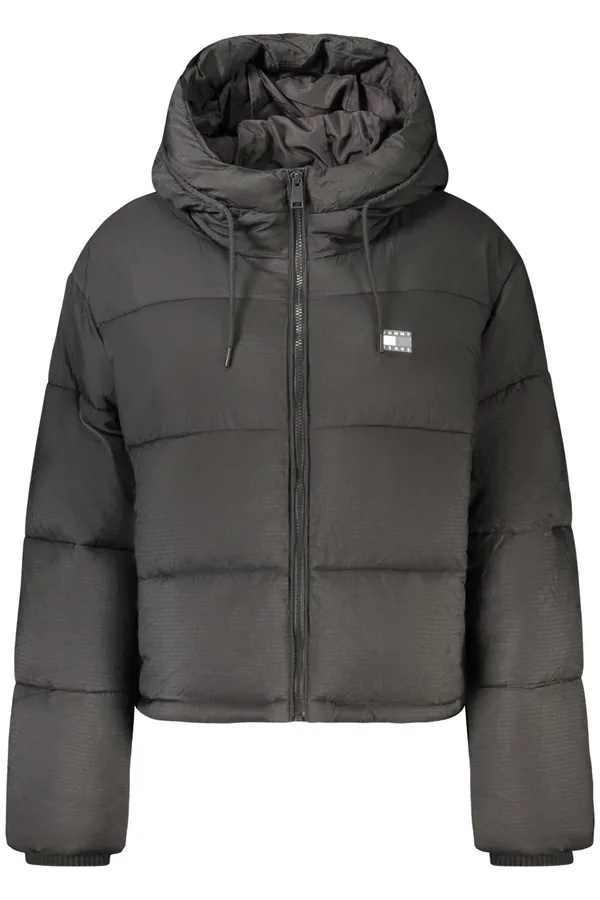 TOMMY HILFIGER DÁMSKÁ ČERNÁ BUNDA