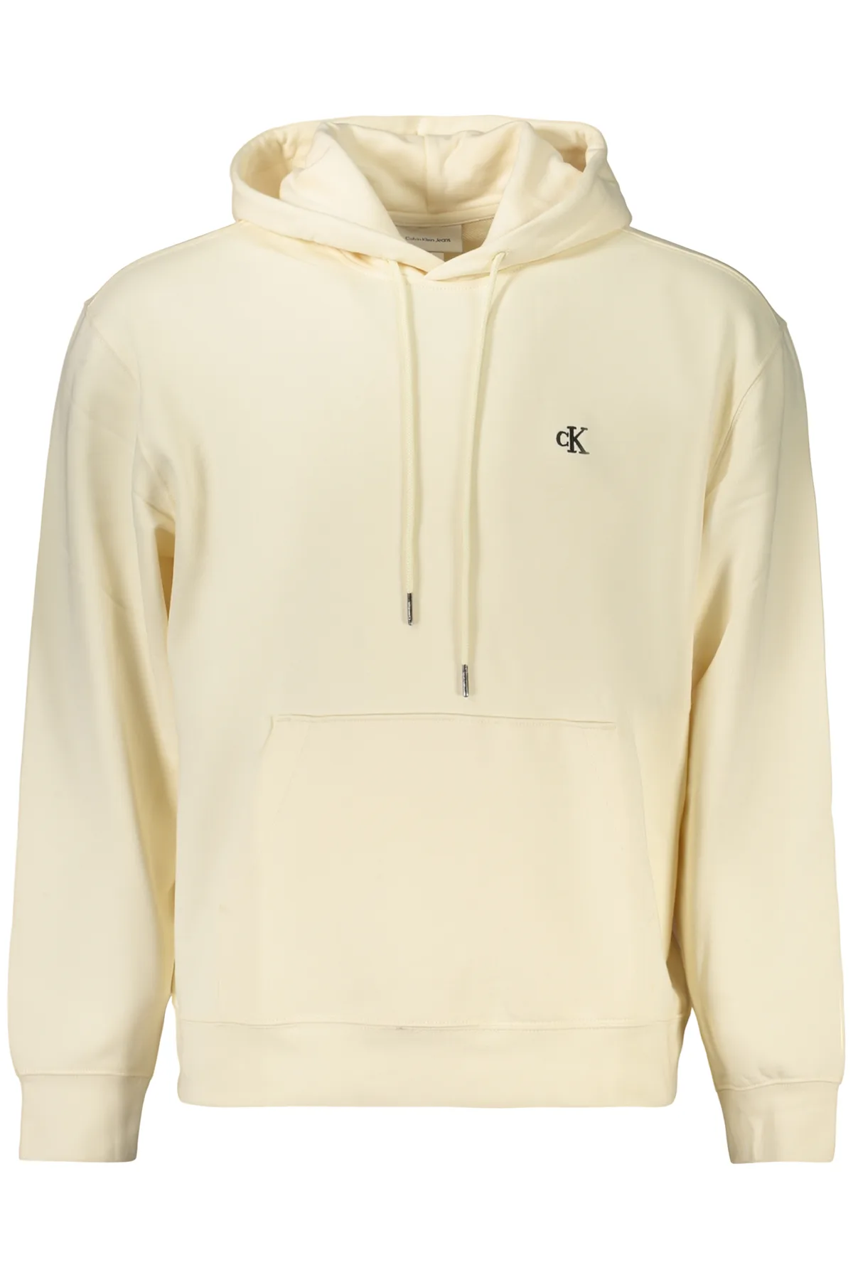 CALVIN KLEIN PÁNSKÁ MIKINA BEZ ZIPU BÉŽOVÁ