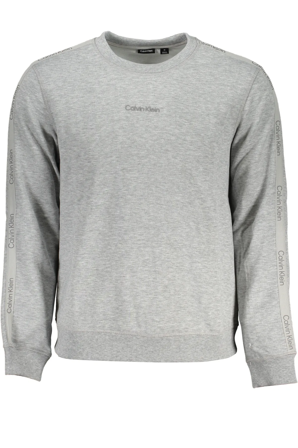 CALVIN KLEIN PÁNSKÁ MIKINA BEZ ZIPU ŠEDÁ