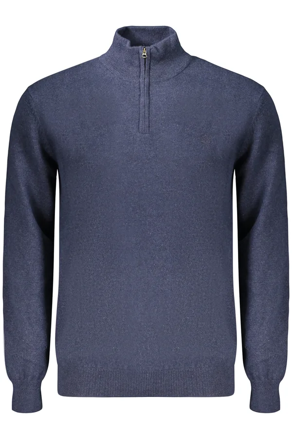TIMBERLAND PÁNSKÝ SVETR S PŮLZIPEM MODRÝ