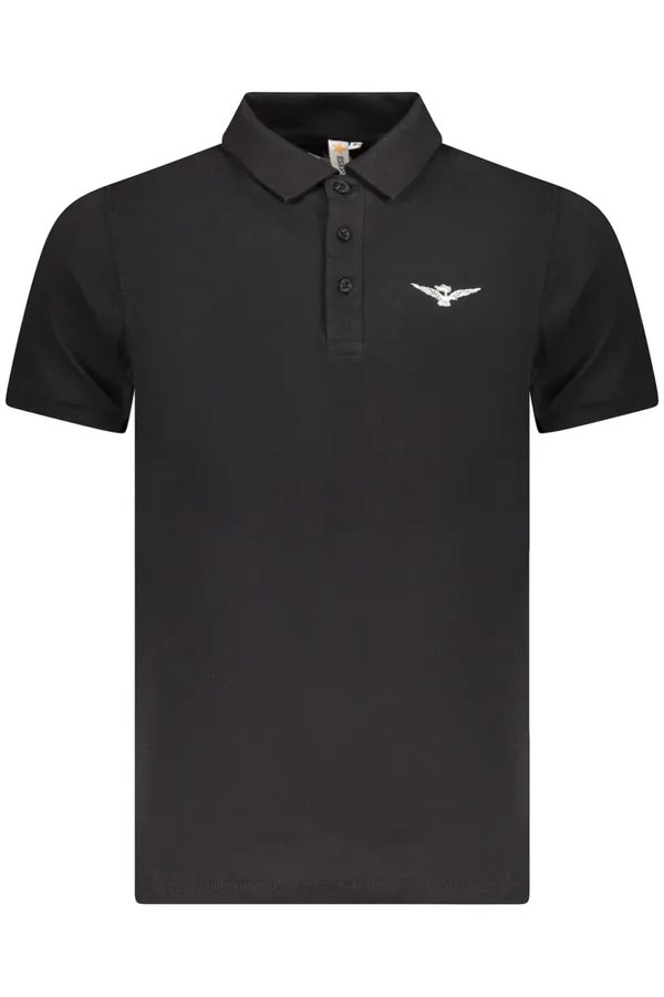 ARMY 1659 PÁNSKÉ ČERNÉ POLO S KRÁTKÝM RUKÁVEM