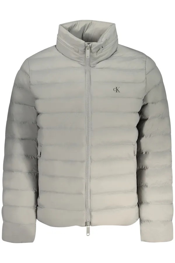 CALVIN KLEIN PÁNSKÁ ŠEDÁ BUNDA