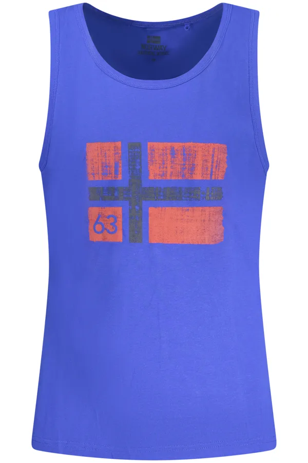 NORWAY 1963 PÁNSKÝ MODRÝ TANK TOP