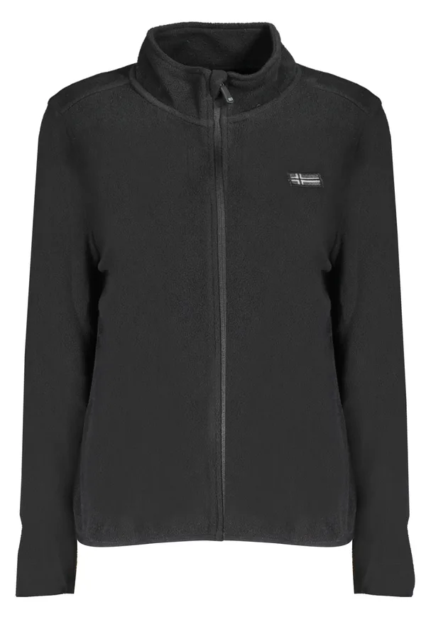 NORWAY 1963 DÁMSKÁ MIKINA NA ZIP ČERNÁ