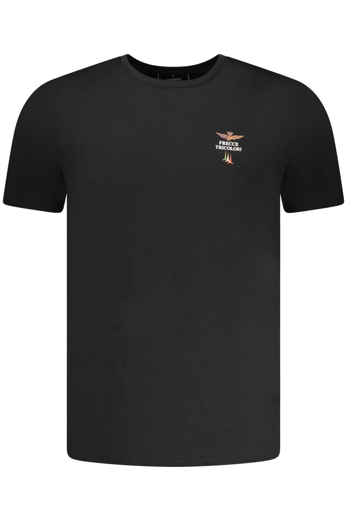 AERONAUTICA MILITARE PÁNSKÉ ČERNÉ TRIČKO