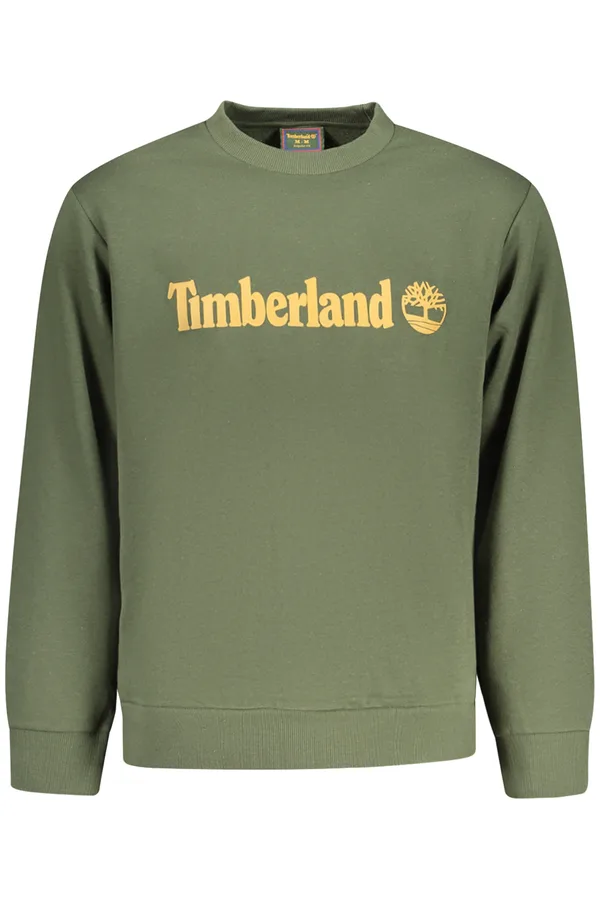 TIMBERLAND PÁNSKÁ MIKINA BEZ ZIPU ZELENÁ