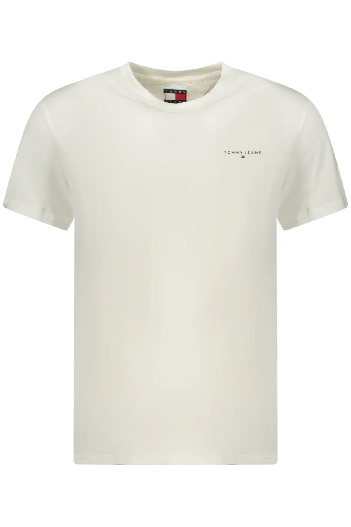 TOMMY HILFIGER PÁNSKÉ TRIČKO S KRÁTKÝM RUKÁVEM BÍLÉ
