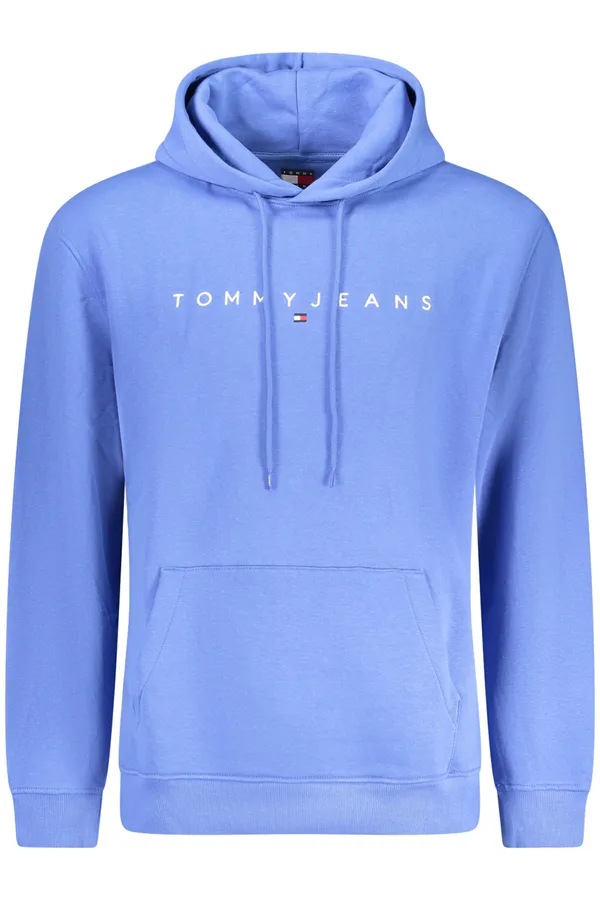 TOMMY HILFIGER PÁNSKÁ MIKINA BEZ ZIPU MODRÁ