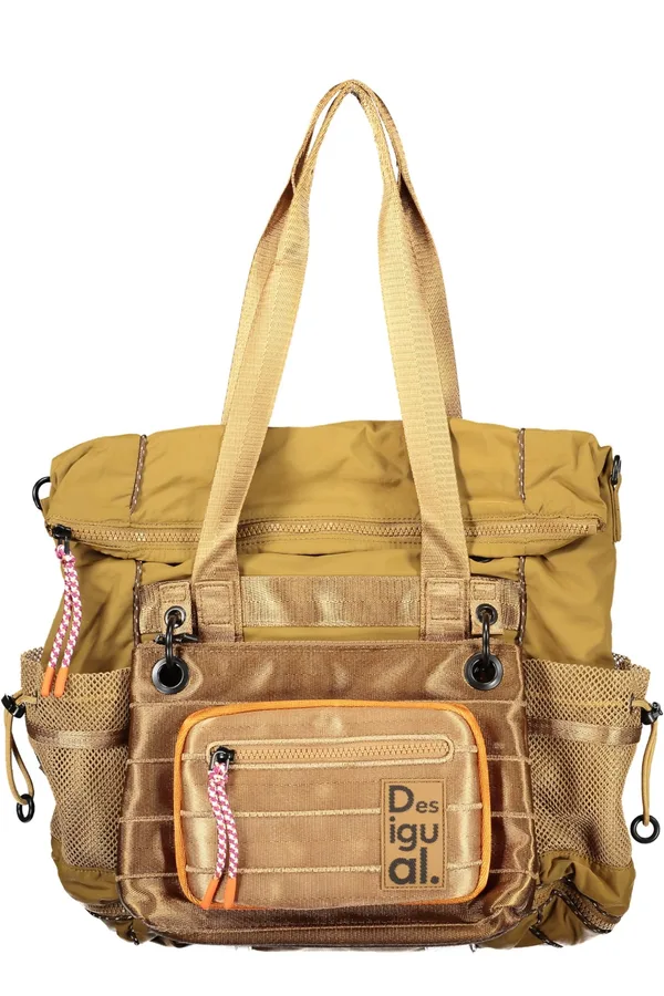 DESIGUAL DÁMSKÁ KABELKA BÉŽOVÁ