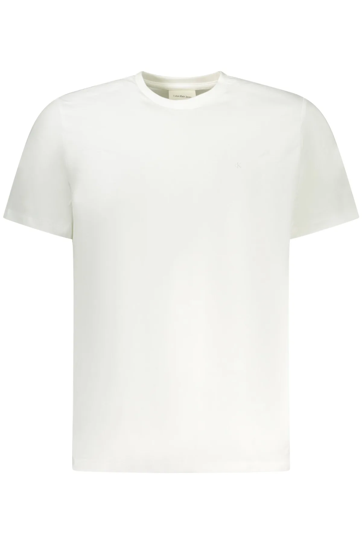 CALVIN KLEIN PÁNSKÉ TRIČKO S KRÁTKÝM RUKÁVEM BÍLÉ