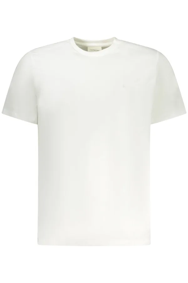CALVIN KLEIN PÁNSKÉ TRIČKO S KRÁTKÝM RUKÁVEM BÍLÉ