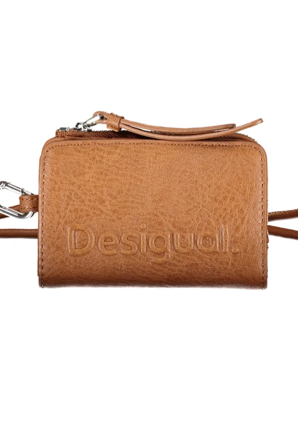 DESIGUAL DÁMSKÁ PENĚŽENKA HNĚDÁ