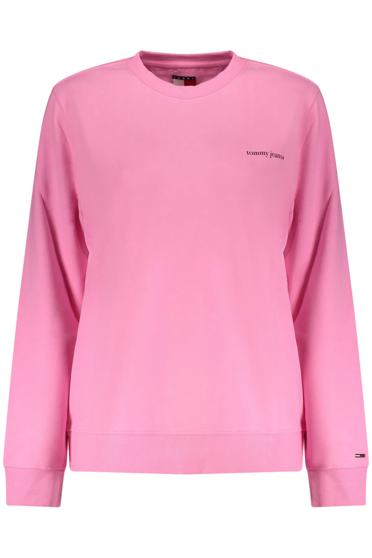 TOMMY HILFIGER DÁMSKÁ MIKINA BEZ ZIPU RŮŽOVÁ