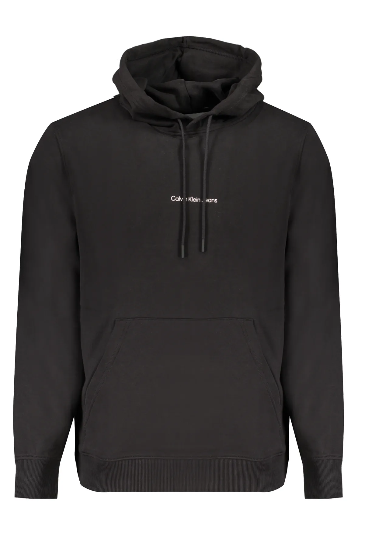 CALVIN KLEIN PÁNSKÁ MIKINA BEZ ZIPU ČERNÁ
