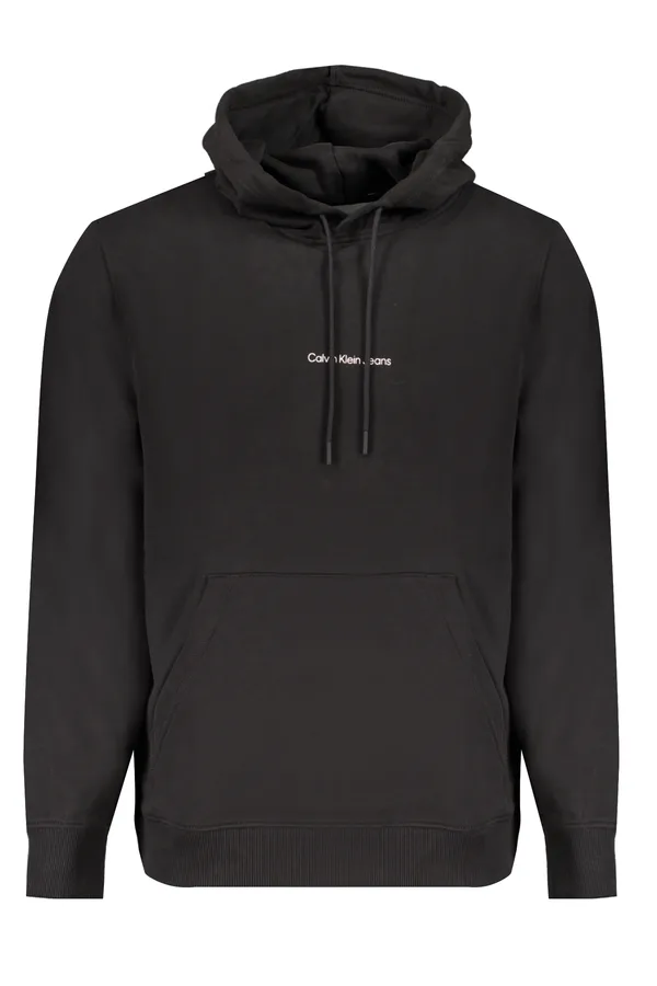 CALVIN KLEIN PÁNSKÁ MIKINA BEZ ZIPU ČERNÁ