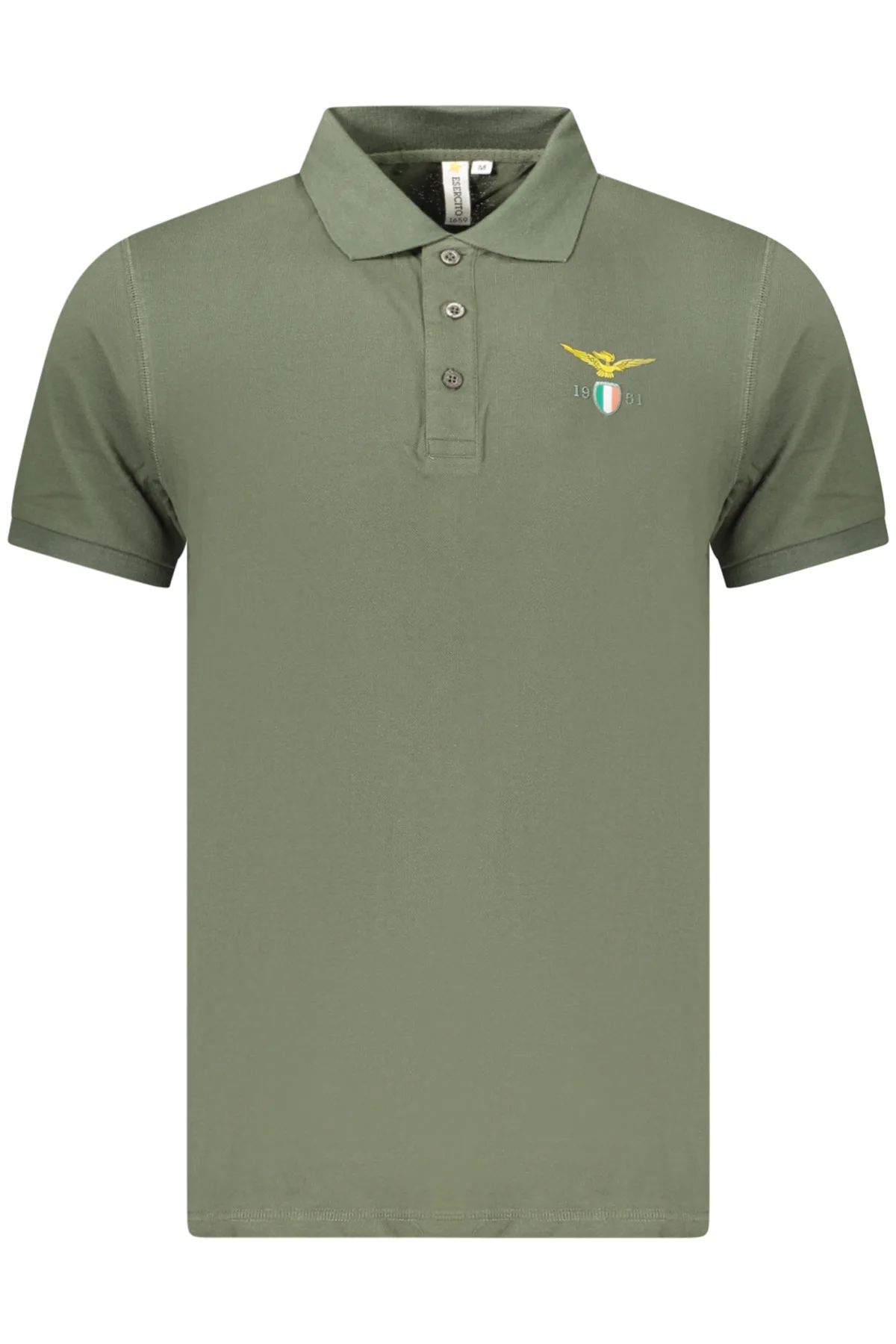 ACCADEMIA MILITARE PÁNSKÉ POLO S KRÁTKÝM RUKÁVEM, ZELENÉ