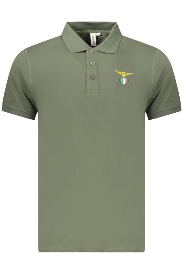 ACCADEMIA MILITARE PÁNSKÉ POLO S KRÁTKÝM RUKÁVEM, ZELENÉ