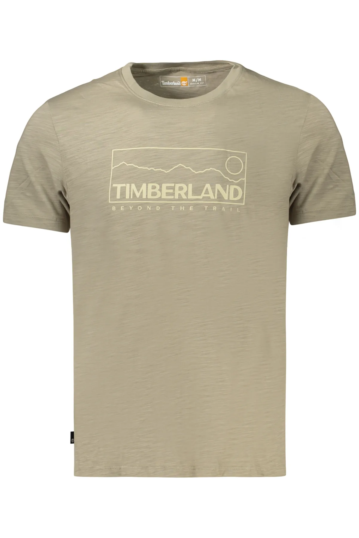 TIMBERLAND PÁNSKÉ TRIČKO S KRÁTKÝM RUKÁVEM ZELENÉ