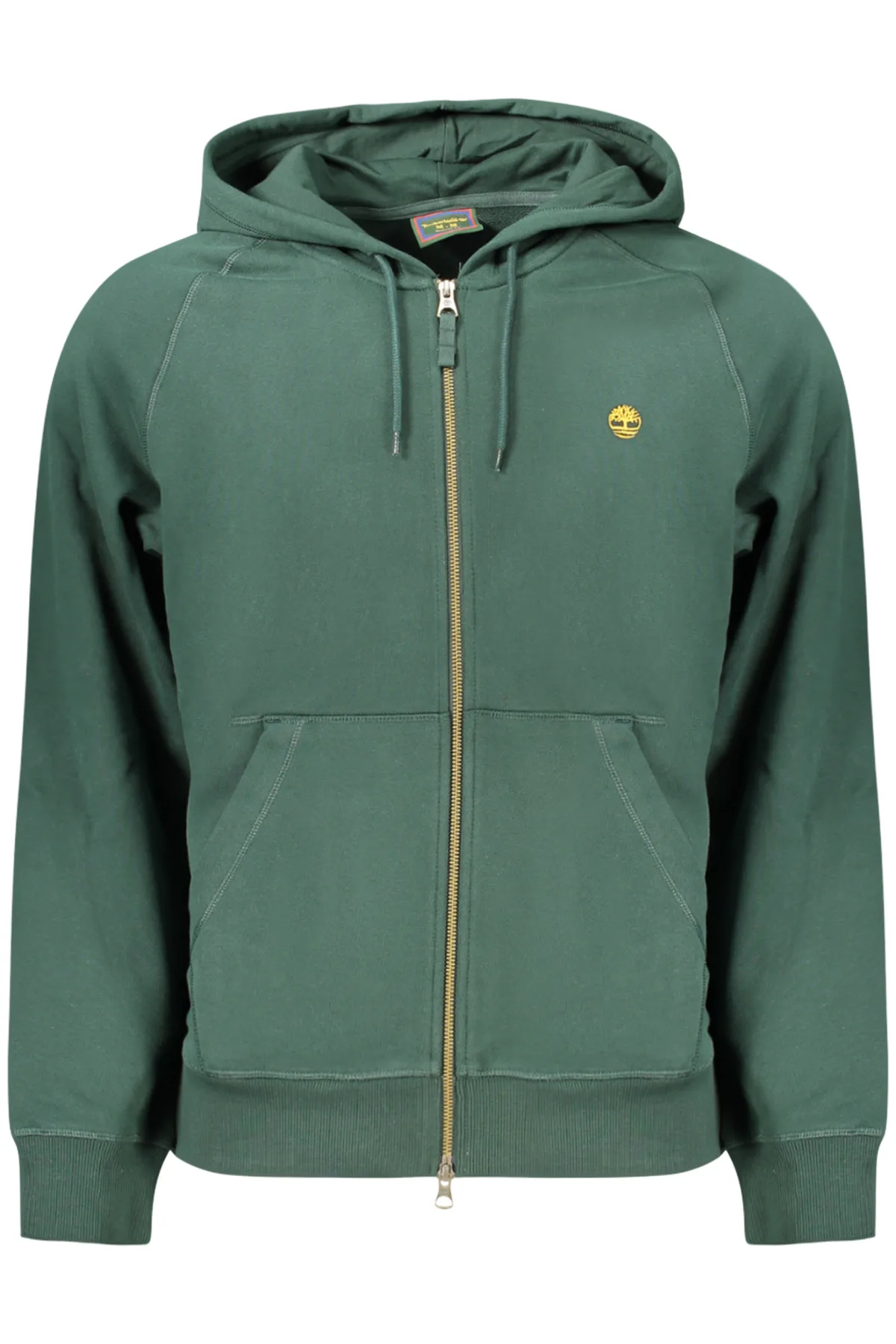 TIMBERLAND PÁNSKÁ MIKINA SE ZIPEM ZELENÁ