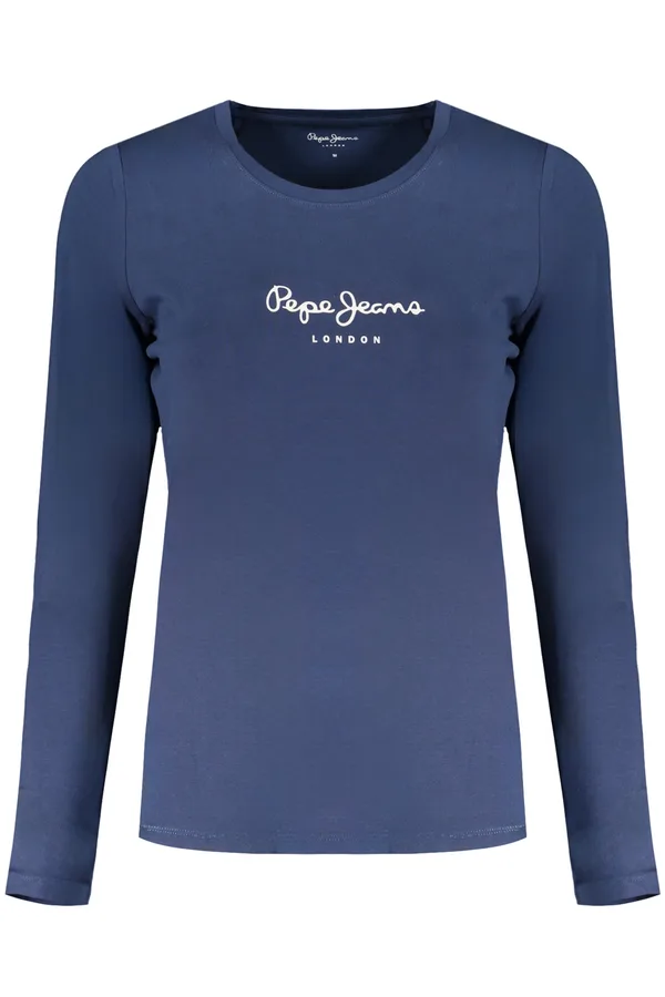 PEPE JEANS DÁMSKÉ TRIČKO S DLOUHÝM RUKÁVEM MODRÉ