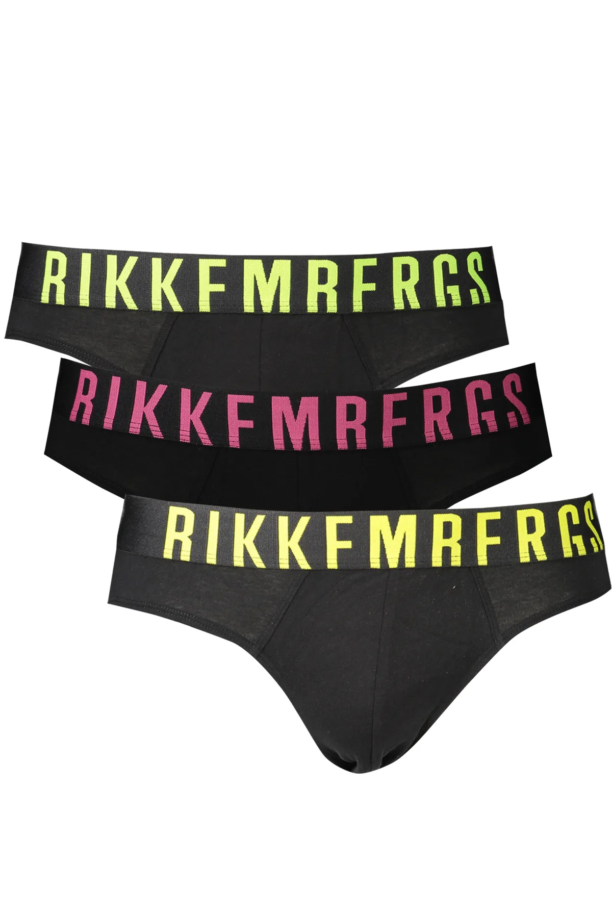 BIKKEMBERGS PÁNSKÉ SLIPY ČERNÉ