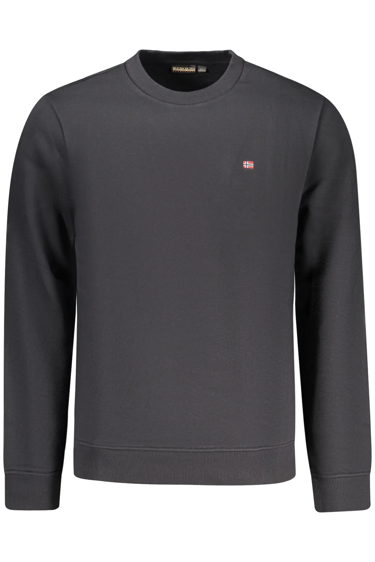 NAPAPIJRI PÁNSKÁ MIKINA BEZ ZIPU ČERNÁ