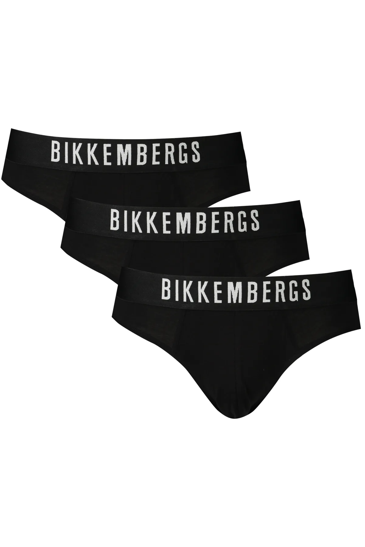 BIKKEMBERGS PÁNSKÉ SLIPY ČERNÉ