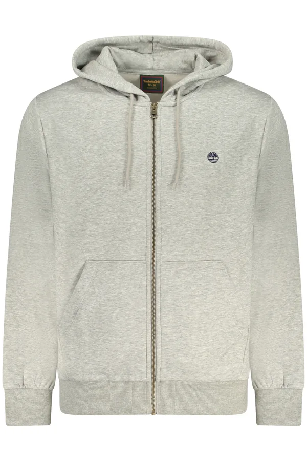 TIMBERLAND PÁNSKÁ ŠEDÁ MIKINA NA ZIP