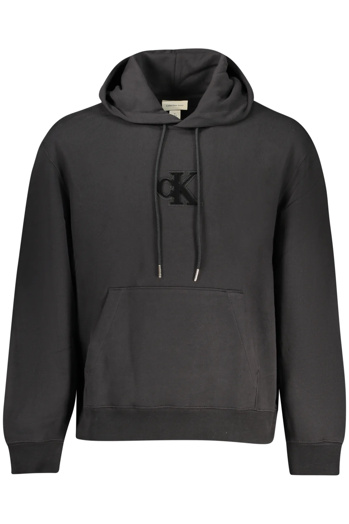 CALVIN KLEIN PÁNSKÁ MIKINA BEZ ZIPU ČERNÁ