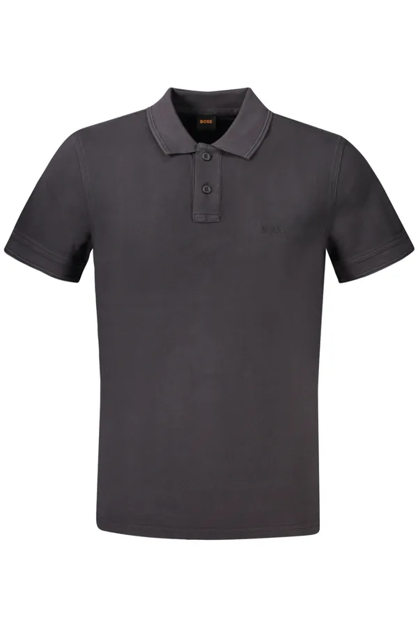 HUGO BOSS PÁNSKÉ POLO S KRÁTKÝM RUKÁVEM ČERNÉ