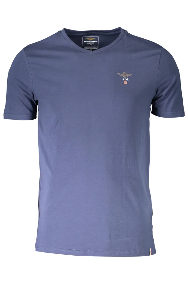 AERONAUTICA MILITARE OUTDOOR TRIČKO PÁNSKÉ MODRÉ